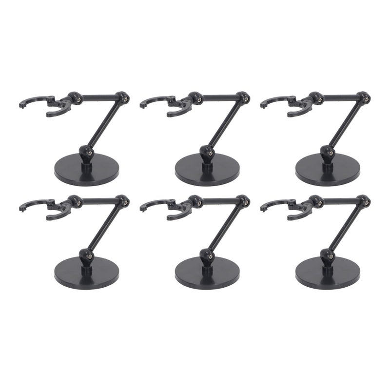 10 Pack Action Figure Stands For 6 Inch Dolls Plastic Display Holder Support Frame - Image 4