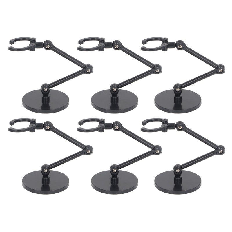 10 Pack Action Figure Stands For 6 Inch Dolls Plastic Display Holder Support Frame - Image 3