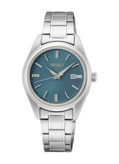Seiko ساعة يد نسائية من الستانلس ستيل بعقارب دائرية الشكل SUR531P - 29.8 ملليمتر  - Image 1