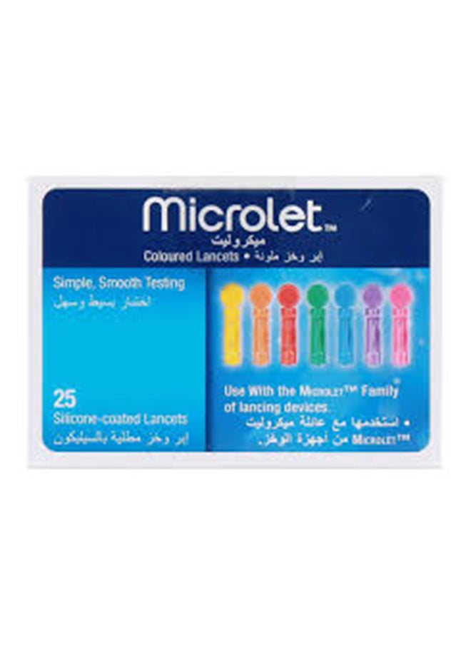BAYER Bayer Contour Lancets Color 25S 