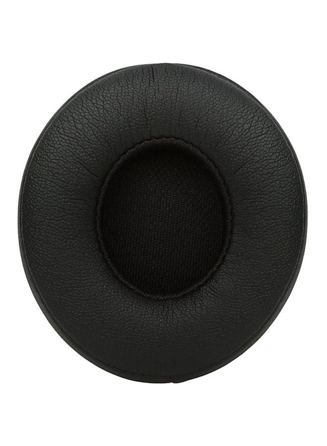 NIBEMINENT Set Replacement Ear Pads For Beats Solo 2.0 Headphones Black - Image 2