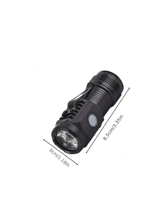 5 Packs Tactical Flashlight USB Rechargeable Fast Flash Portable Design Lithium Battery - Image 4