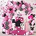 A Pinata 4 U APINATA4U Pink Black Number One Pinata with Bow First Birthday Party Decorations and Gift Gift for Her on 1st Birthday and Anniversary Diy Themed Pinata for Celebration 20X16X4 Inches - Image 4