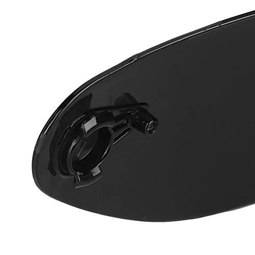 ZERONE زيرون خوذة دراجة نارية واقي، خوذة دراجة نارية كاملة الوجه واقي عدسة زجاج أمامي بديل أوراق واقية للدراجة مقاومة للخدش تناسب AGV K3SV K5 (أزرق) - Image 3