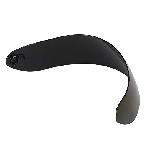 ZERONE زيرون خوذة دراجة نارية واقي، خوذة دراجة نارية كاملة الوجه واقي عدسة زجاج أمامي بديل أوراق واقية للدراجة مقاومة للخدش تناسب AGV K3SV K5 (أزرق) - Image 4