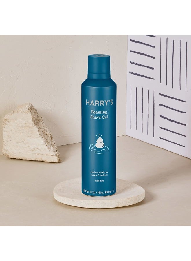 Harry's Shave Gel - Shaving Gel with an Aloe Enriched Formula - 3 pack (6.7oz)  - Image 3