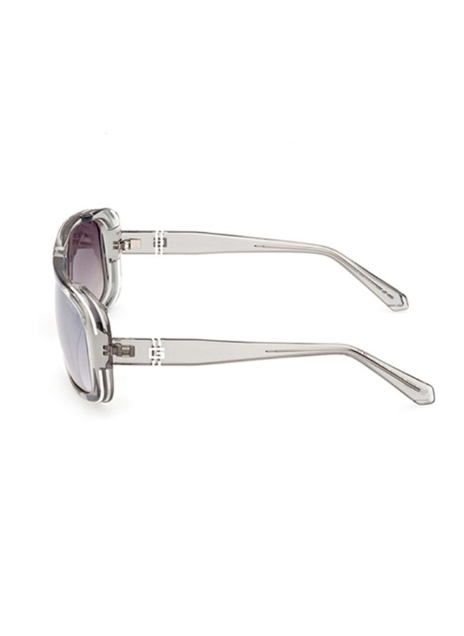 GUESS Rectangular Sunglasses For Men - Clear  - Image 2