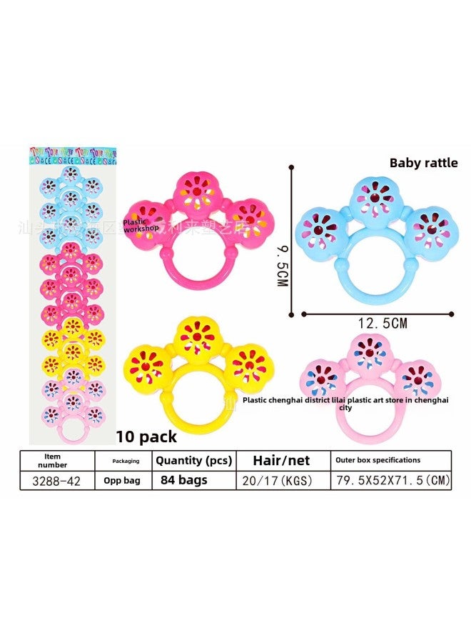 Sanmei Baby Rattle Bag 10 Baby Toys Baby Toys-Specifications:3288-C11 Auspicious Tiger Rattle - Image 3