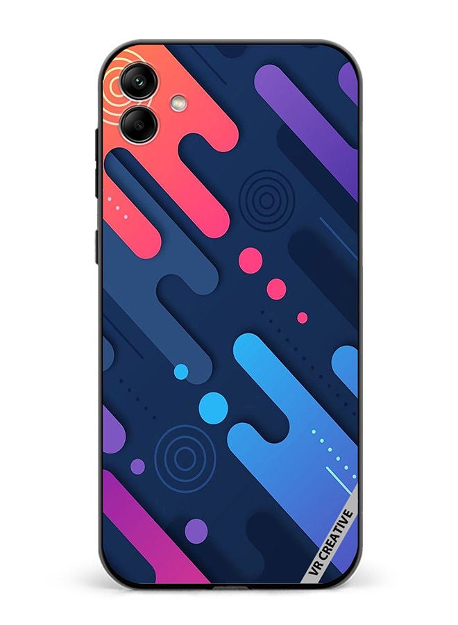 VR CREATIVE Protective Case Cover For Samsung Galaxy A04 Layers Design Multicolour - Image 1