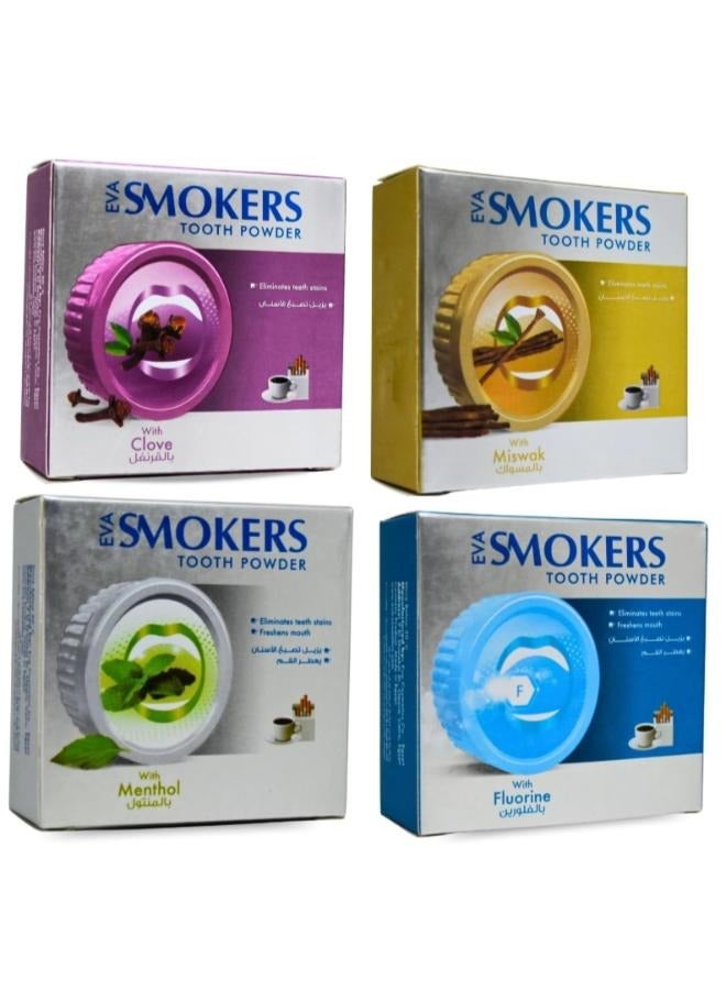 إيفا سموكرز بودرة تنظيف أسنان بالقرنفل 40جرام - Image 3