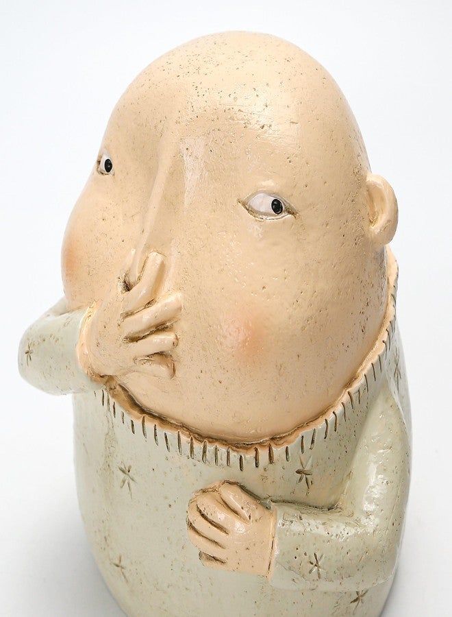 BuleVina Boy Holding Nose Sculpture Statue, 6.18" High, Creative Resin Stinky Funny Kitschy Man Boys Sitters Figurine for Bathroom Home Shelf Decor - Image 3