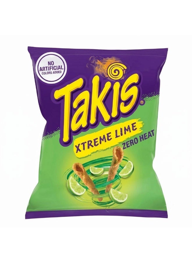 Takis Xtreme Lime Rolled Tortilla Chips- 92.3gms