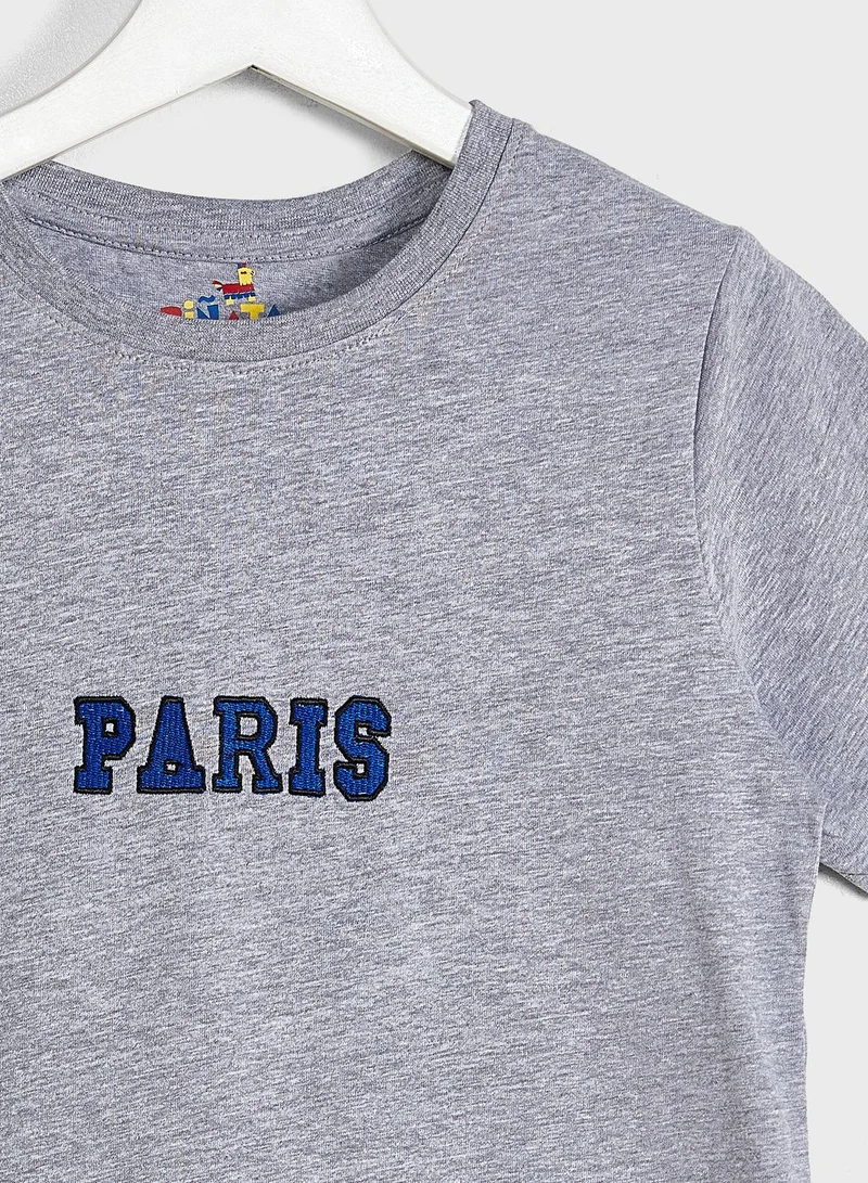 Pinata Embroidery Printed T-shirt