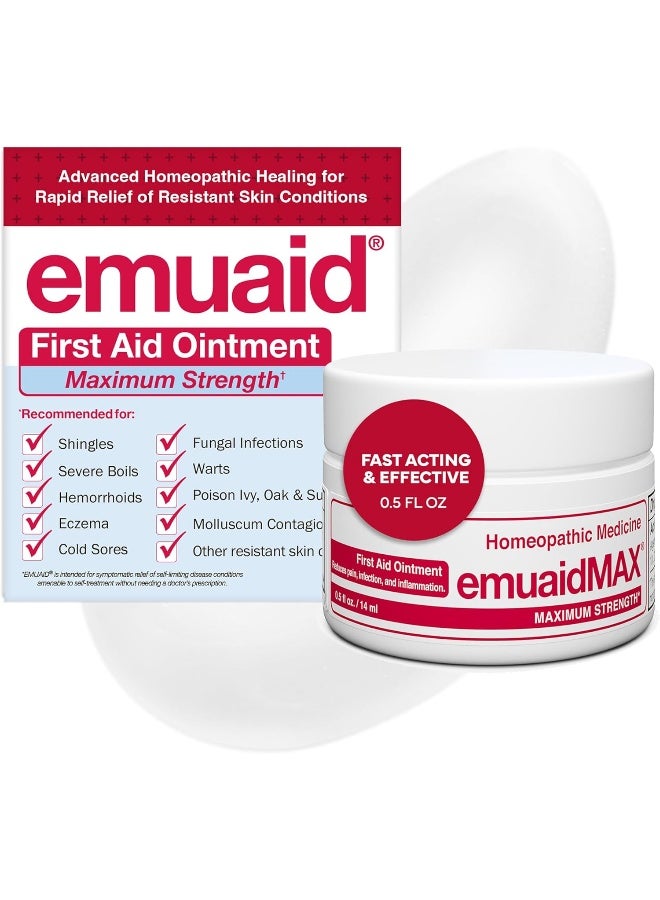 EMUAIDMAX Ointment 0.5oz - Eczema Cream - Image 1