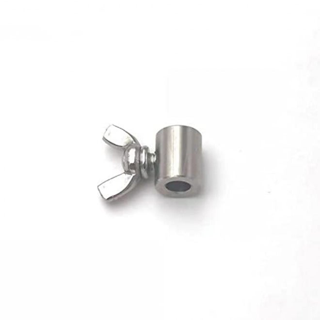 Wire Rope Clips 2-20mm 304 Stainless Steel Handscrew Clamp Wire Rope Fasteners Butterfly Buckle(4mm) - Image 4