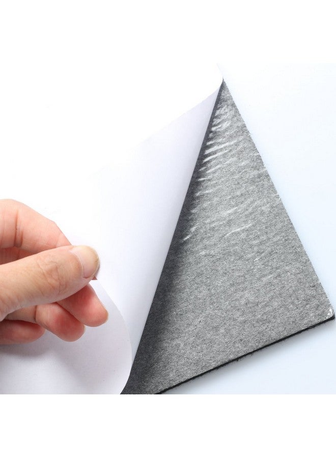 RERIVER RERIVER 6" X 8" X 1/5" Thick Heavy Duty Felt Sheets - 8 Sheets (Black)  - Image 4