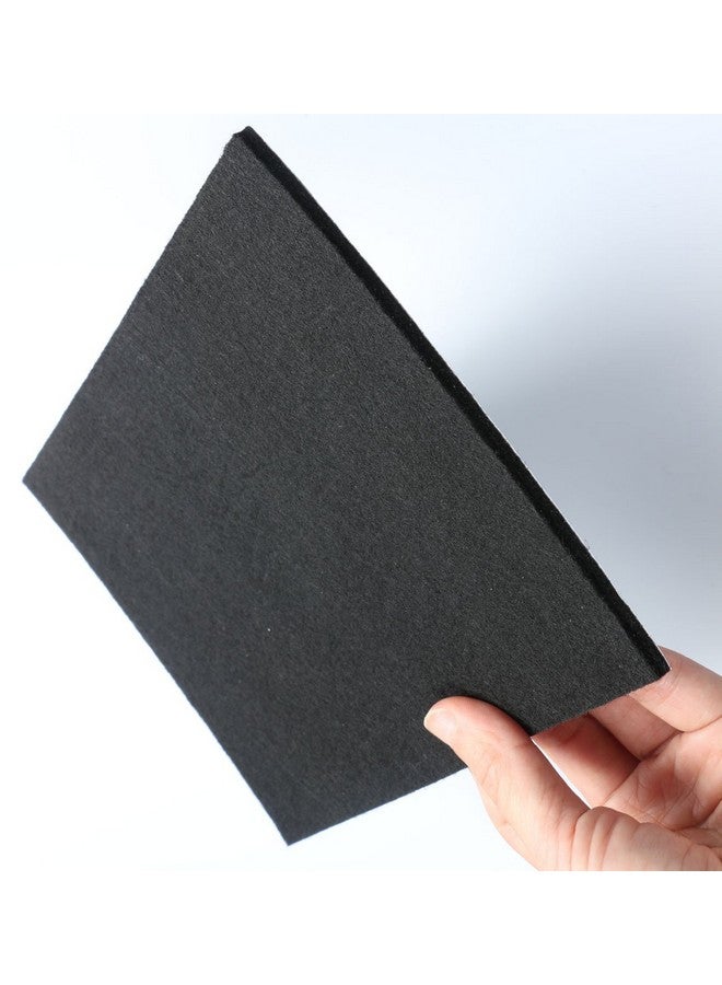RERIVER RERIVER 6" X 8" X 1/5" Thick Heavy Duty Felt Sheets - 8 Sheets (Black)  - Image 5