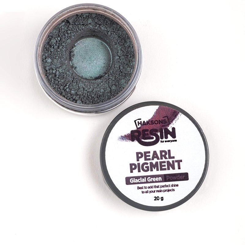 Haksons Pearl Powder Pack of 3| Special Gold | Glacial Green | Azure Blue | (20gms) - Image 3