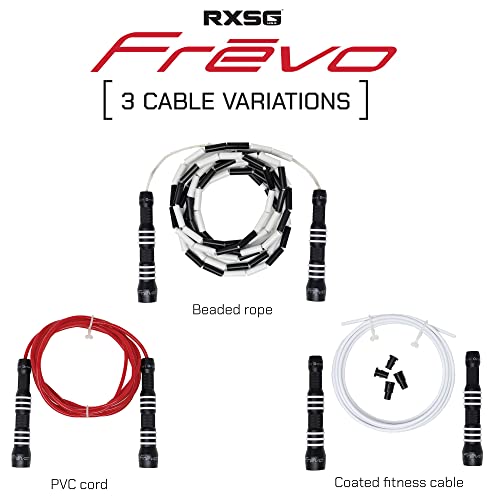 Rx Smart Gear Jump Rope | RXSG Frēvo Freestyle Jump Rope, Skipping Rope for Men & Women with 2 High Speed Precision Bearings | Fitness, Training, Exercise, Cardio, Workout - Image 5