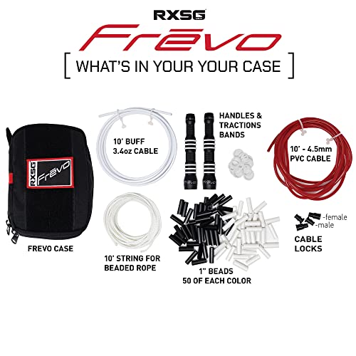 Rx Smart Gear Jump Rope | RXSG Frēvo Freestyle Jump Rope, Skipping Rope for Men & Women with 2 High Speed Precision Bearings | Fitness, Training, Exercise, Cardio, Workout - Image 3