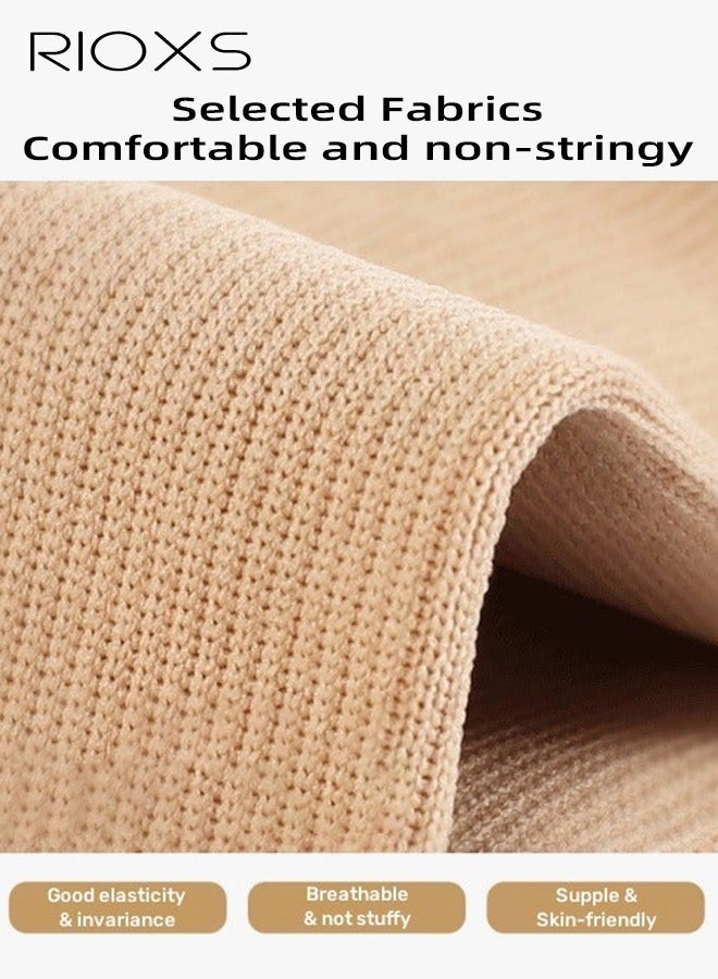 RIOXS 3 Pairs Unisex High-Compression Socks Boosts blood circulation, accelerates recovery, Features athletic-fit design, protects shins during runs, Essential for flights and travel, enhances endurance, Protects Achilles tendons - Image 5