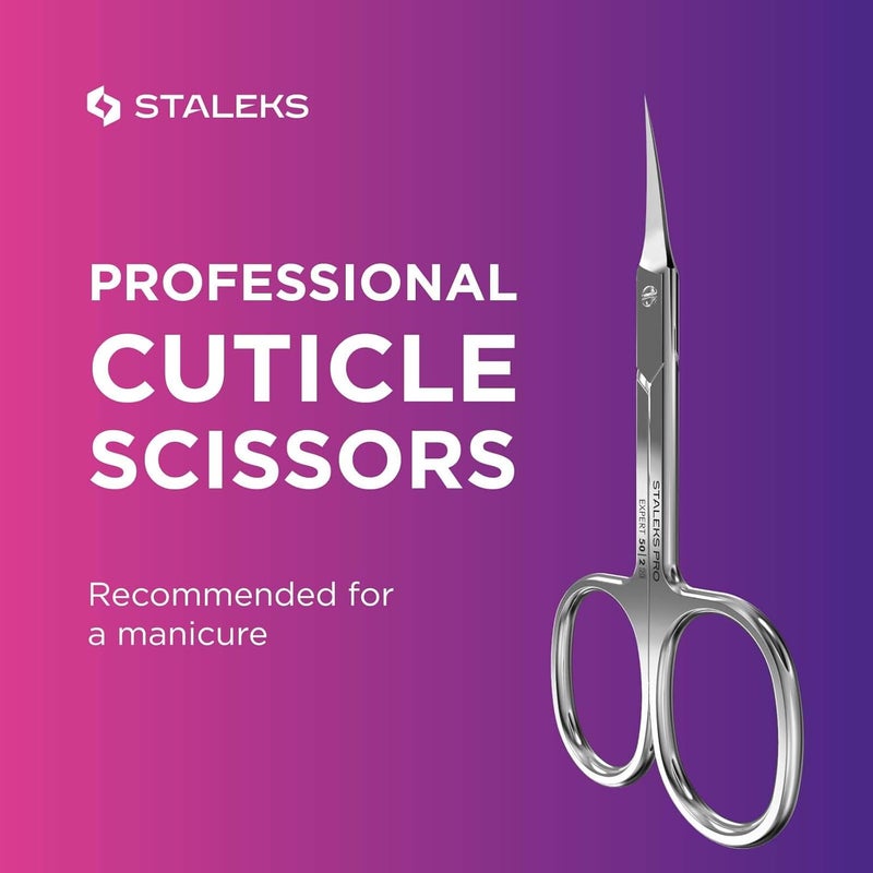 STALEKS Expert 50 Type 2 Professional Cuticle Scissors - Image 4