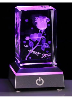 RARELY Colorful Artificial Flower Rose Gift LED Light Forever Rose Birthday Gifts for Women Mon Grandma Wife Sister  - Image 1