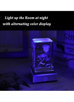 RARELY Colorful Artificial Flower Rose Gift LED Light Forever Rose Birthday Gifts for Women Mon Grandma Wife Sister  - Image 4