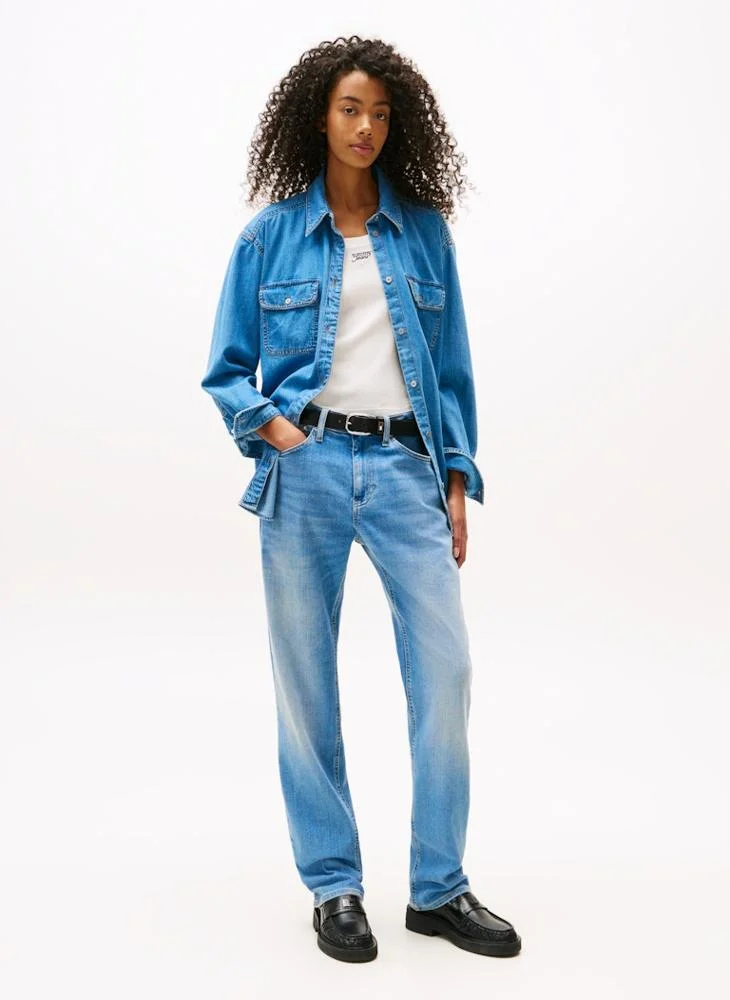 TOMMY JEANS Casual RelaXed Denim Shirt