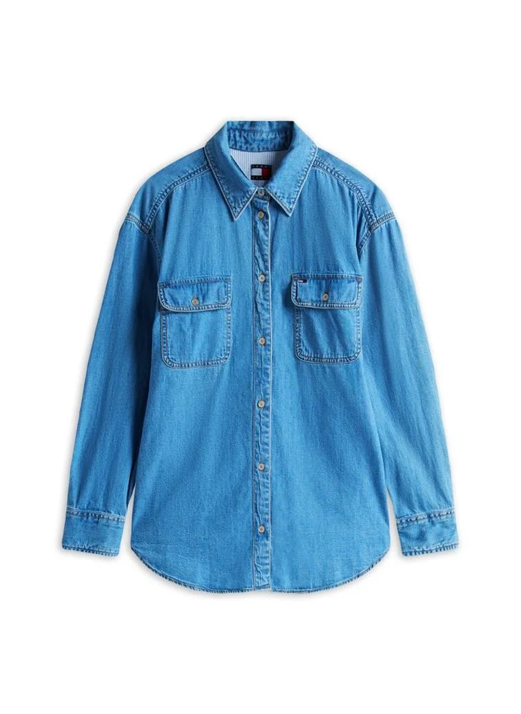 TOMMY JEANS Casual RelaXed Denim Shirt