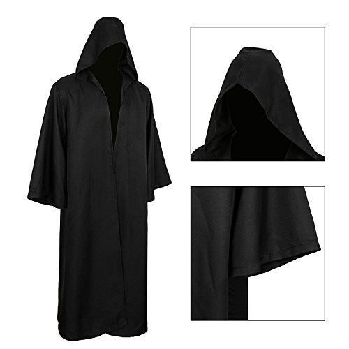 Gothden Golden service Adult Halloween Costume Tunic Hoodies Robe Cosplay Capes - Image 3