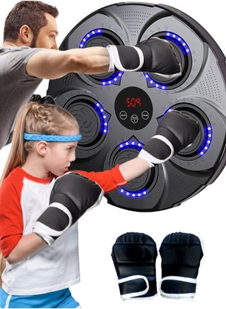 Electronic Music Boxing Machine Boxing Training Punching Equipment With Gloves Wall Mounted Bluetooth - pzsku/Z9CC22F92838FA733B1BFZ/45/_/1730604067/b9e09abd-f7a2-41bf-864c-65c606cf7364