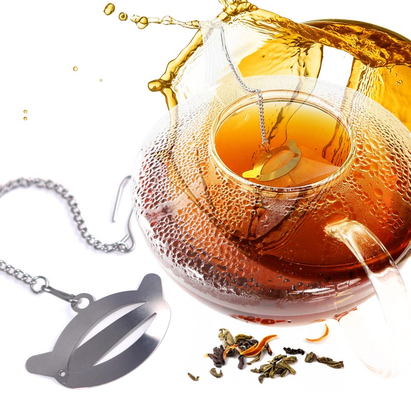 Finum Tea Click Stainless Steel Clip for Tea Bag Filters