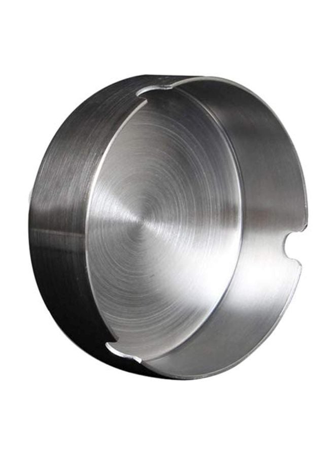 Steel Ashtray Silver 100x30mm - Image 4