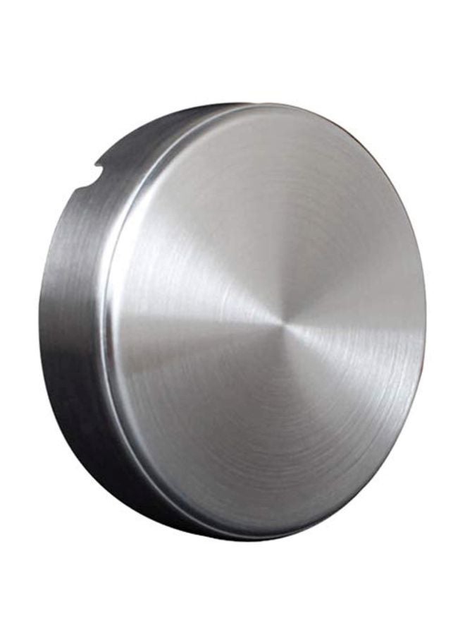 Steel Ashtray Silver 100x30mm - Image 3