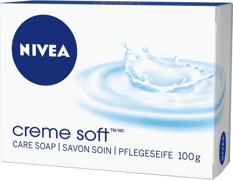 Nivea صابون كريمة نيفيا سوفت عبوة من 6 6 × 100 جرام
