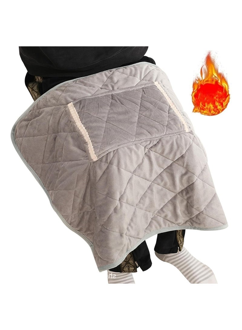 general Electric Blanket Heated Lap Blanket with Pocket USB Fast-Heating Blanket Throw Portable Soft Warm Blankets for Dorm Car Home Travel - Image 2