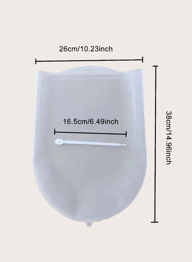 1 piece, silicone dough kneading bag for kitchen tools (36cm*36cm), multifunctional dough mixer for bread, pastries, pizza, and tortillas, premium silicone baking ware, multifunctional food storage box cooking tool. - Image 4