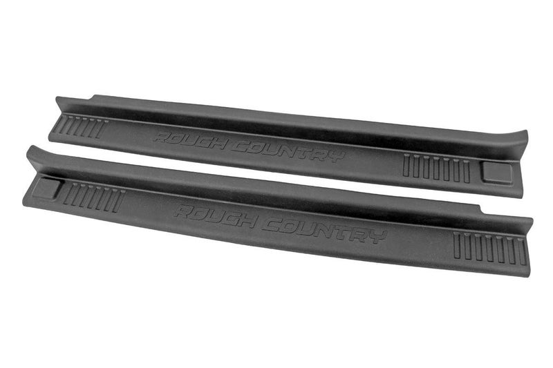 Rough Country Front and Rear Entry Guards for 2007-2018 Jeep Wrangler JK - 10567 Black - Image 5