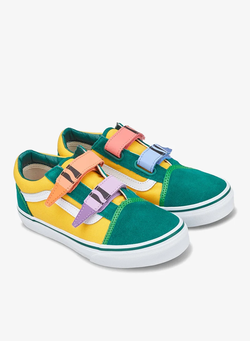 فانز حذاء × كرايولا اولد سكول فلكرو للاطفال الصغار (للأولاد والبنات)