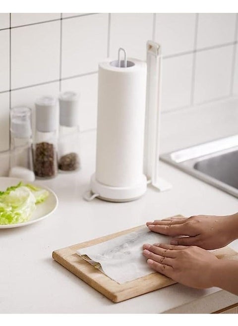 Multi-Purpose Tissue Roll, Reusable Bamboo Paper Towel, Eco-Friendly, Machine Washable, Thick and Absorbent, 30 Reusable Sheets
