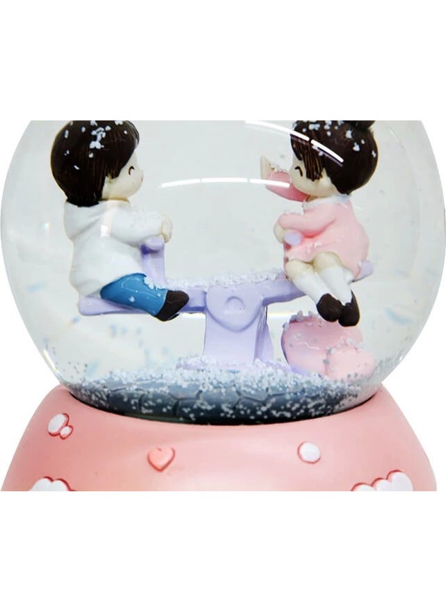 BYR - Snow Globe Sweet Time Motorized Musical 100CC [ tek] - Image 1
