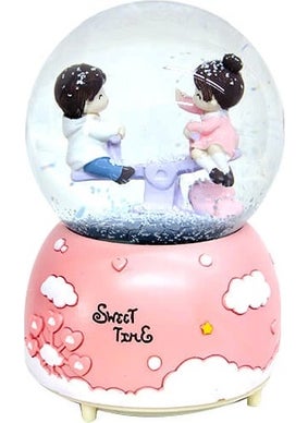 Snow Globe Sweet Time Motorized Musical 100CC [ tek]