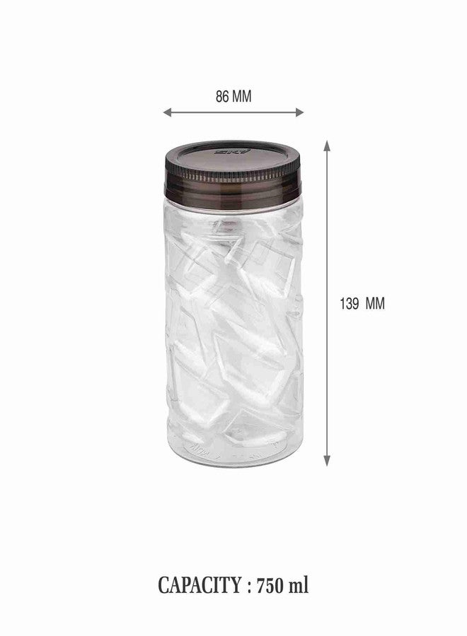 Sky Lexus Celebration 12 Pcs Storage Container Set for Kitchen (750ml x 12 PcS),(Grey) (12pcs -750ml) - Image 3