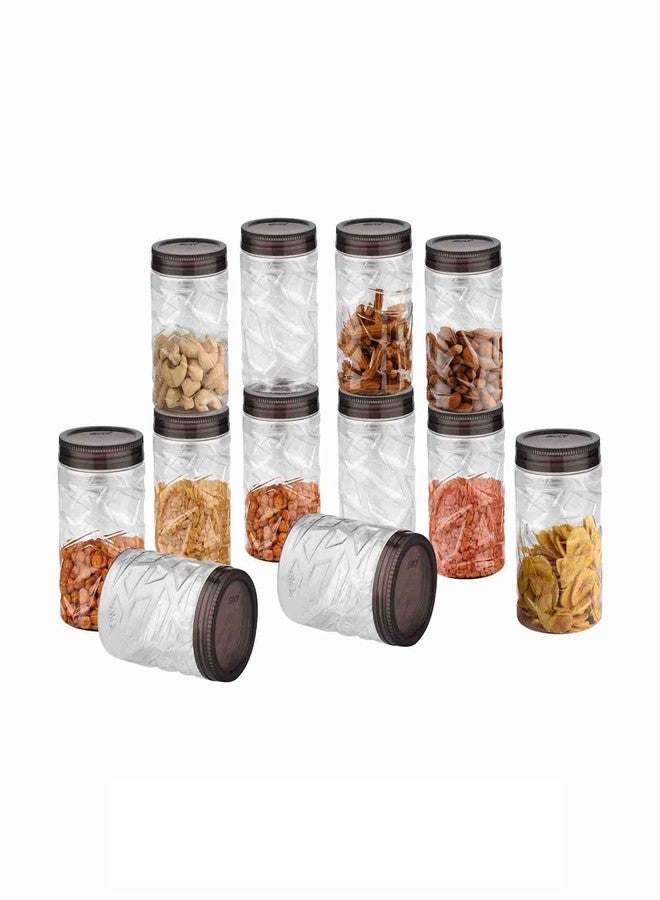 Sky Lexus Celebration 12 Pcs Storage Container Set for Kitchen (750ml x 12 PcS),(Grey) (12pcs -750ml) - Image 1