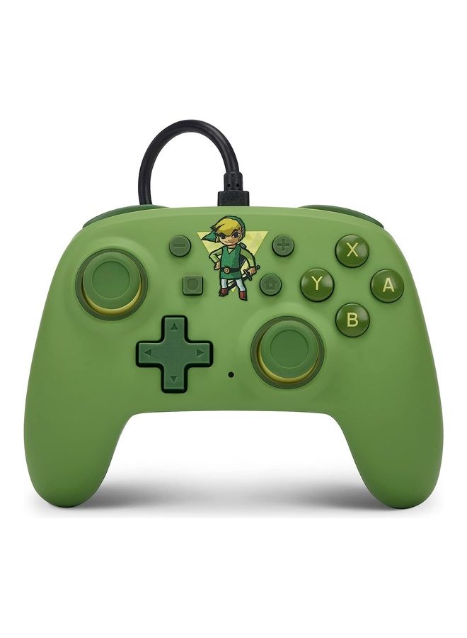 PowerA Nano Wired Controller for Nintendo Switch - Toon Link - Image 1