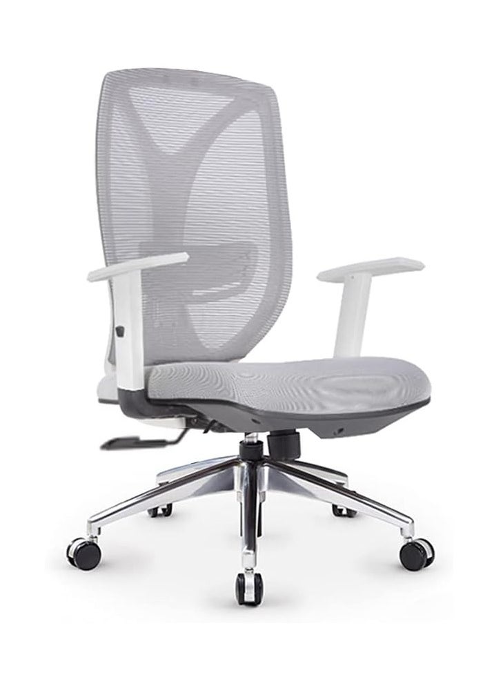 Neo Front Neo Front Low Back Chair Mesh Office Chair, Ergonomic Computer Desk, Sturdy Task Chair- Adjustable Lumbar Support & Armrests,Comfort Wide Seat,Swivel Home Office Chair S738  - Image 1