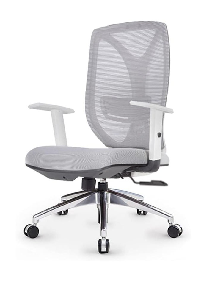 Neo Front Neo Front Low Back Chair Mesh Office Chair, Ergonomic Computer Desk, Sturdy Task Chair- Adjustable Lumbar Support & Armrests,Comfort Wide Seat,Swivel Home Office Chair S738  - Image 3