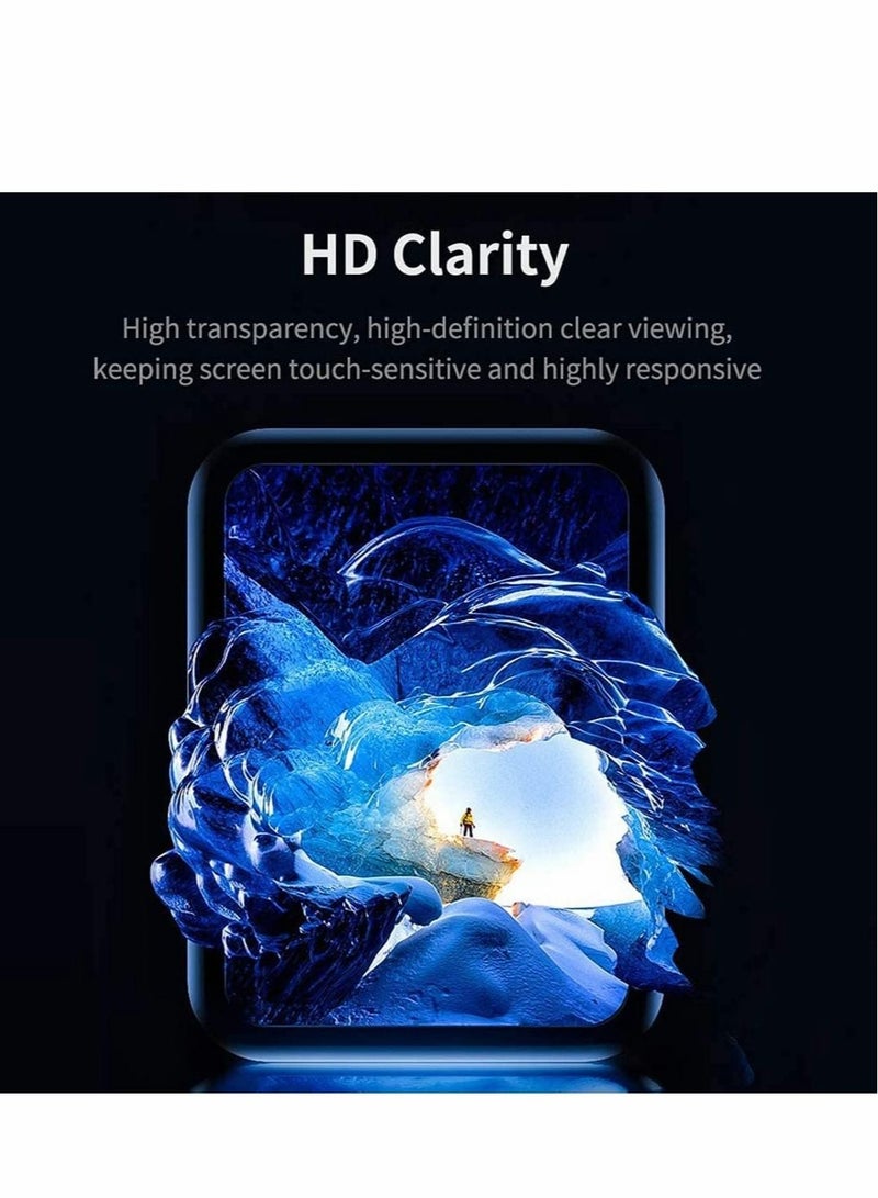 Captaintech 2 Pack Smart Watch Screen Protector Liquid Tempered Screen Protector Compatible for Apple Watch Full Coverage Protective Foil Watch Protective Film 9H 2.5D Hard Screen (40mm) - Image 5