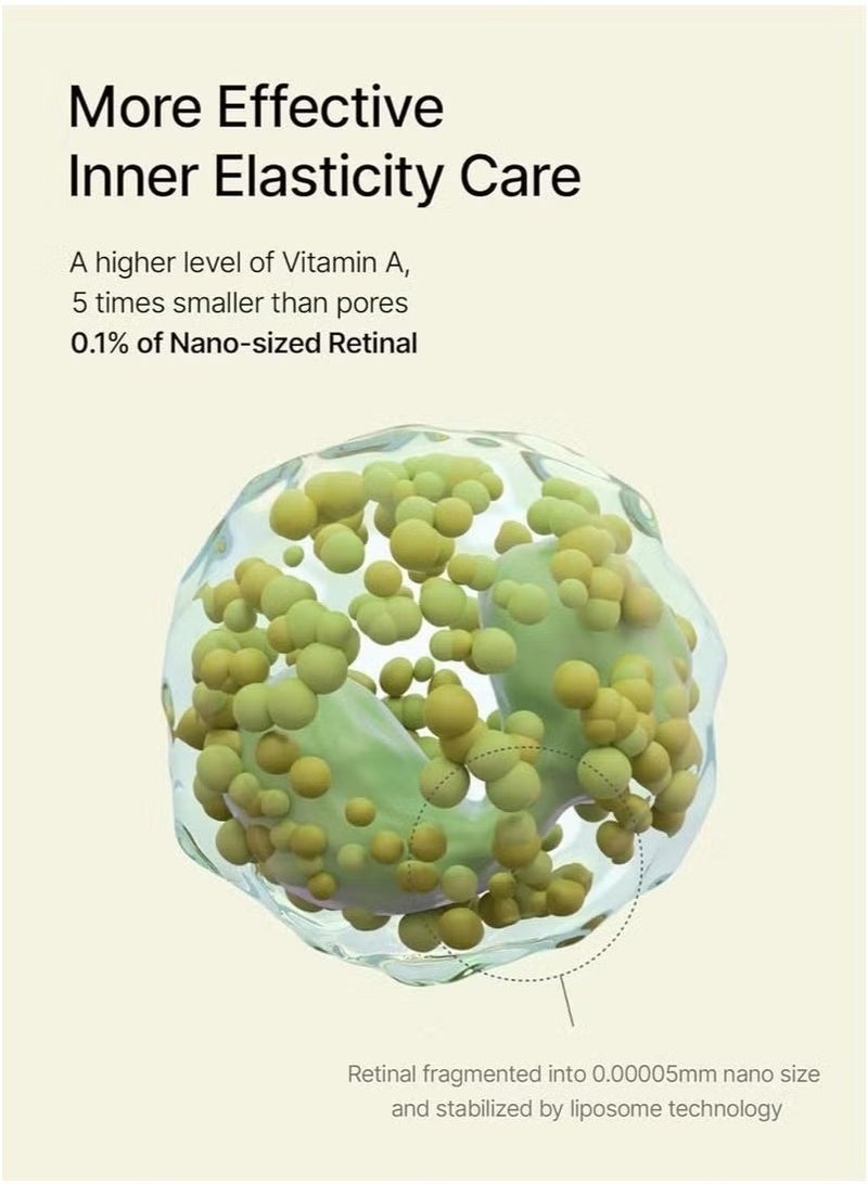 celimax The Vita A Retinal Shot Tightening Booster | with Liposomized Retinal, Matryxyl, Pore Minimizer, Wrinkles & Fine Lines, Firmer Skin, 15ml - Image 5